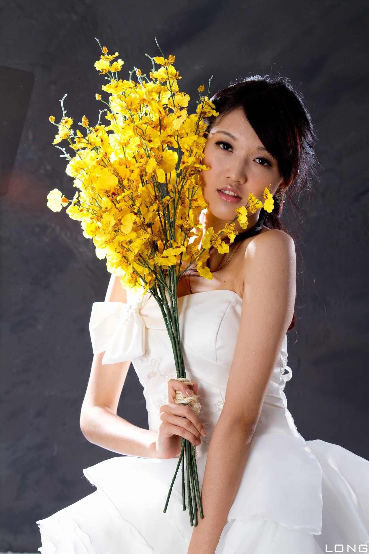 棚拍]Jill 瑋廷 婚紗之白 Beauty性感美女写真套图